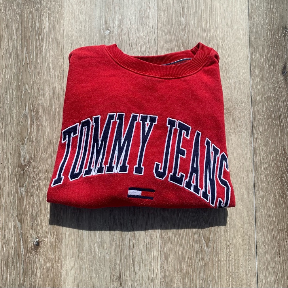 Tommy Hilfiger Vibrant Red Pullover